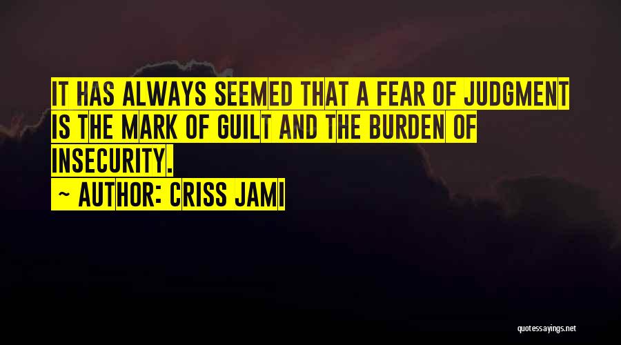 Discernment Quotes By Criss Jami