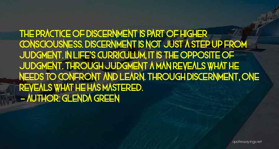 Discernment Quotes By Glenda Green