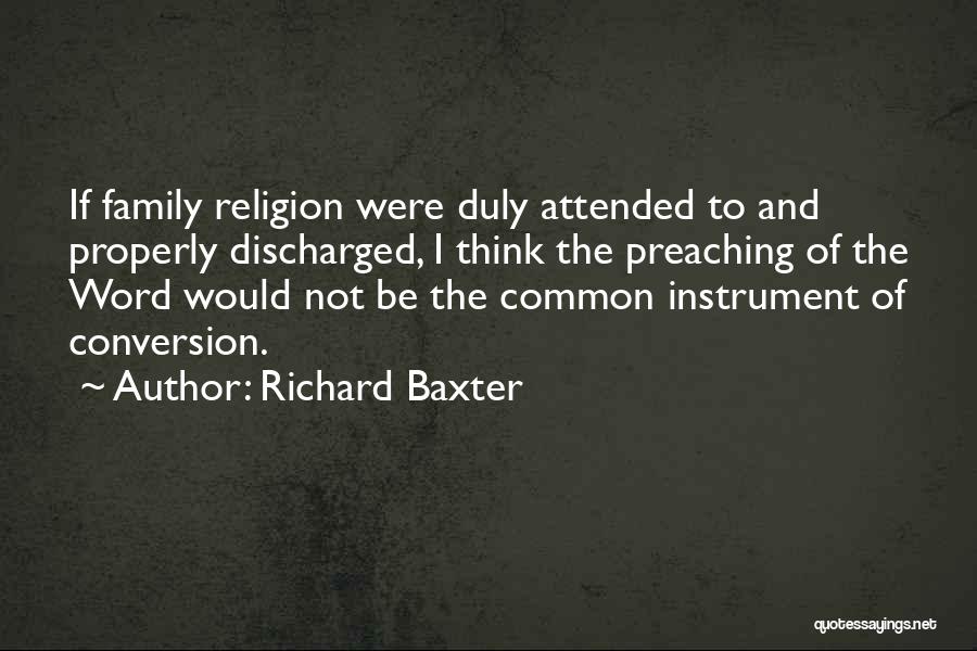 Discharged Quotes By Richard Baxter