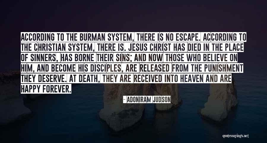 Disciples And Their Sins Quotes By Adoniram Judson Disciples And Their Sins Quotes By Adoniram Judson