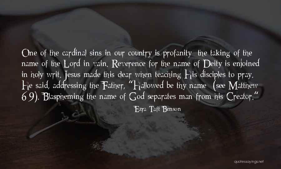 Disciples And Their Sins Quotes By Ezra Taft Benson Disciples And Their Sins Quotes By Ezra Taft Benson