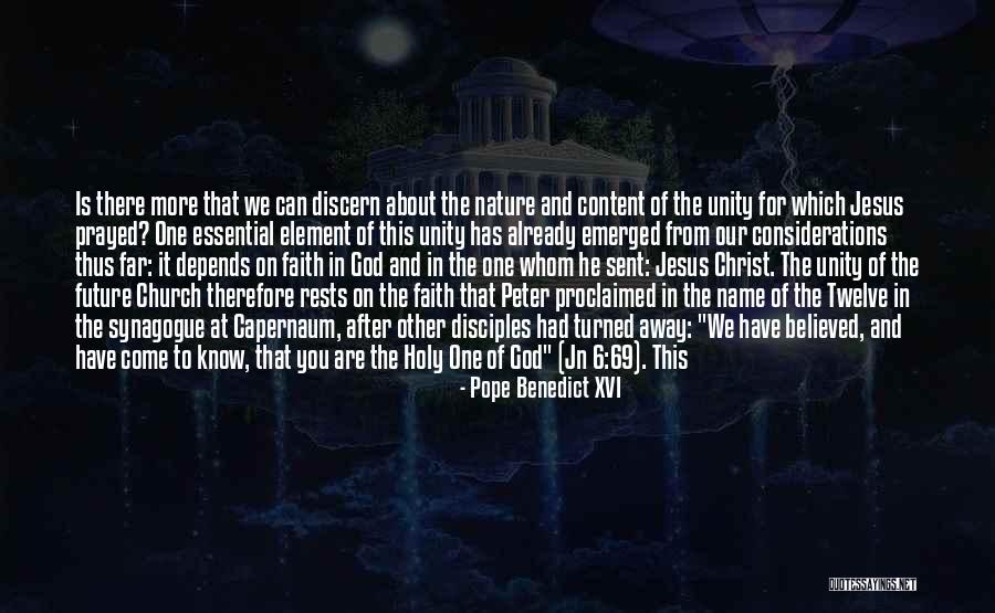 Disciples Of Christ Quotes By Pope Benedict XVI Disciples Of Christ Quotes By Pope Benedict XVI