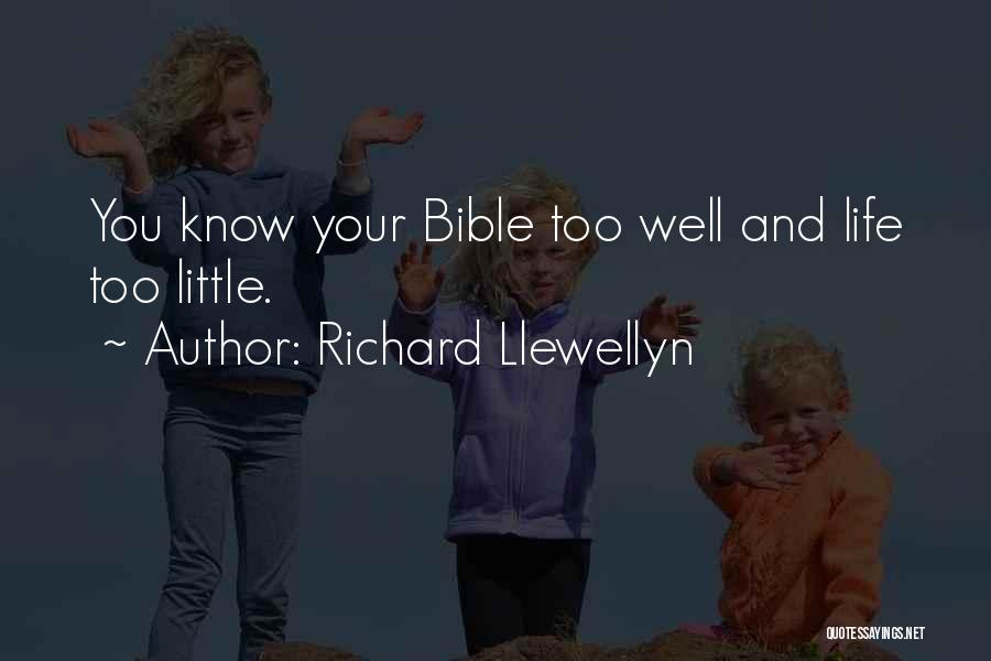 Discipleship From Bible Quotes By Richard Llewellyn