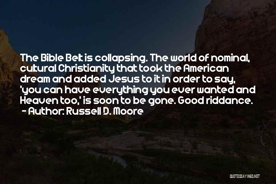 Discipleship From Bible Quotes By Russell D. Moore