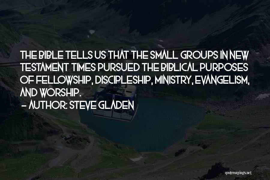 Discipleship From Bible Quotes By Steve Gladen