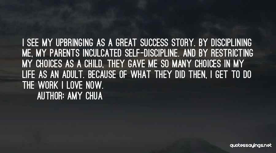 Discipline A Child Quotes By Amy Chua