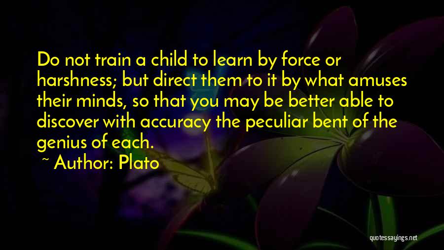 Discipline A Child Quotes By Plato