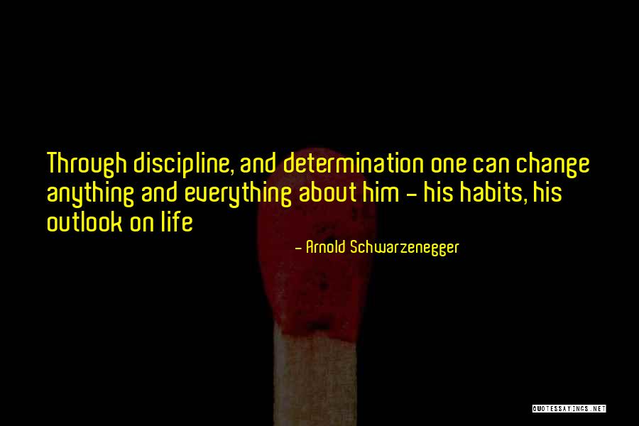 Discipline And Determination Quotes By Arnold Schwarzenegger