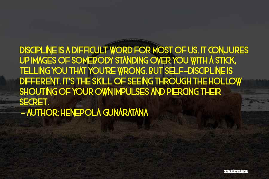 Discipline Images Quotes By Henepola Gunaratana