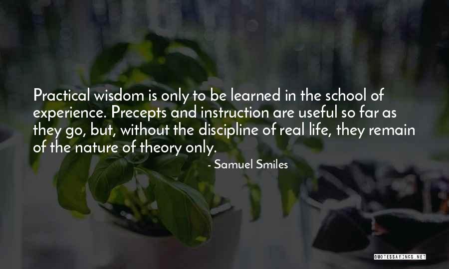 Discipline In School Quotes By Samuel Smiles