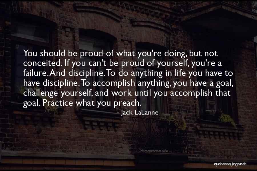Discipline In Work Quotes By Jack LaLanne Discipline In Work Quotes By Jack LaLanne