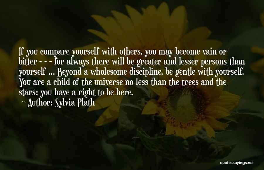 Discipline Your Child Quotes By Sylvia Plath