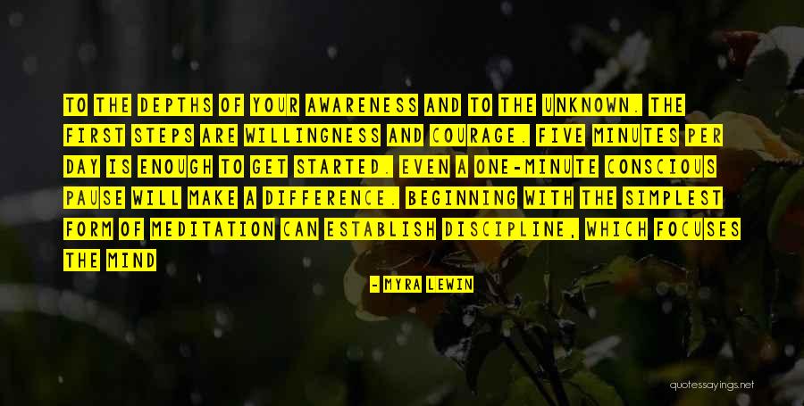 Discipline Your Mind Quotes By Myra Lewin Discipline Your Mind Quotes By Myra Lewin