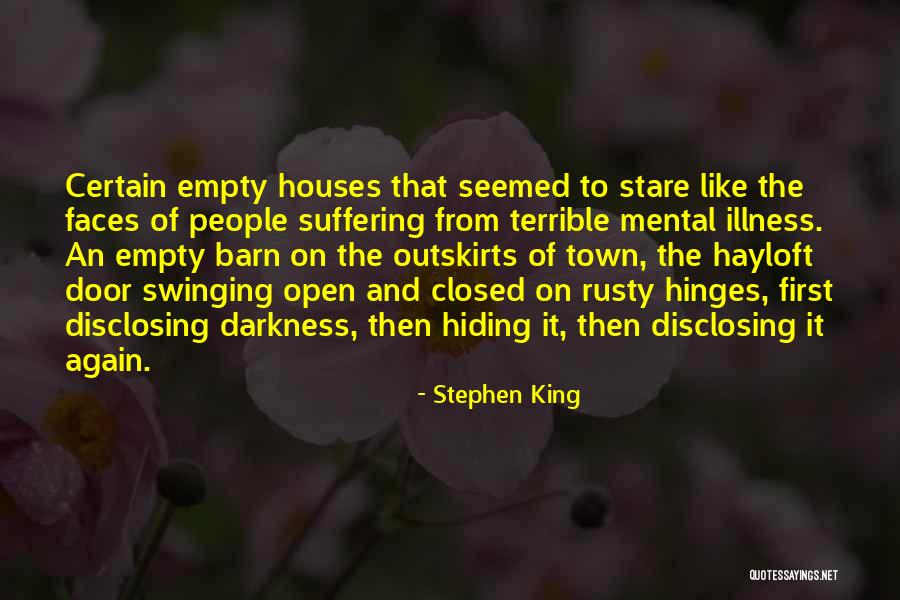 Disclosing Too Much Quotes By Stephen King Disclosing Too Much Quotes By Stephen King