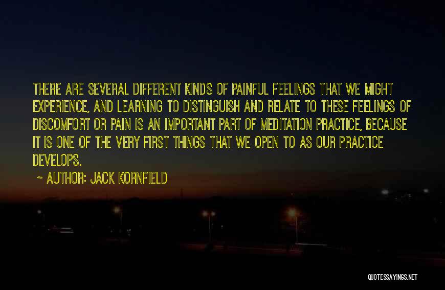 Discomfort Quotes By Jack Kornfield