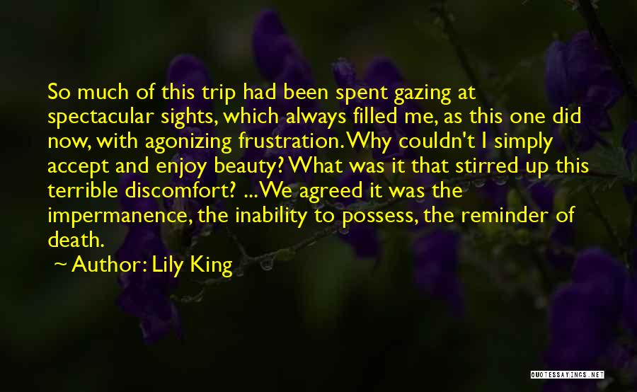 Discomfort Quotes By Lily King