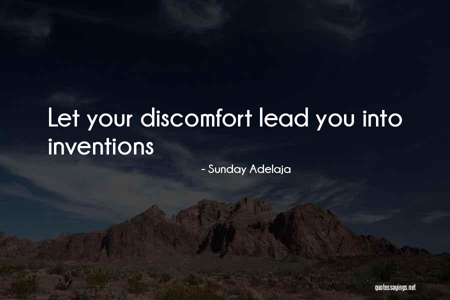 Discomfort Quotes By Sunday Adelaja