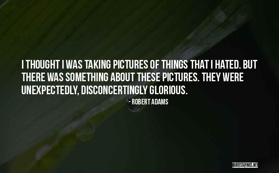 Disconcertingly Quotes By Robert Adams Disconcertingly Quotes By Robert Adams