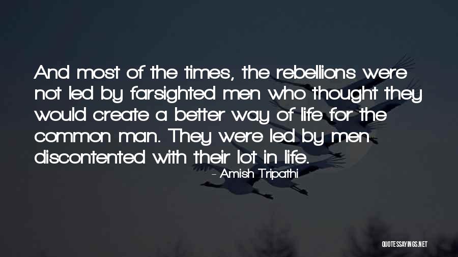 Discontented Quotes By Amish Tripathi Discontented Quotes By Amish Tripathi