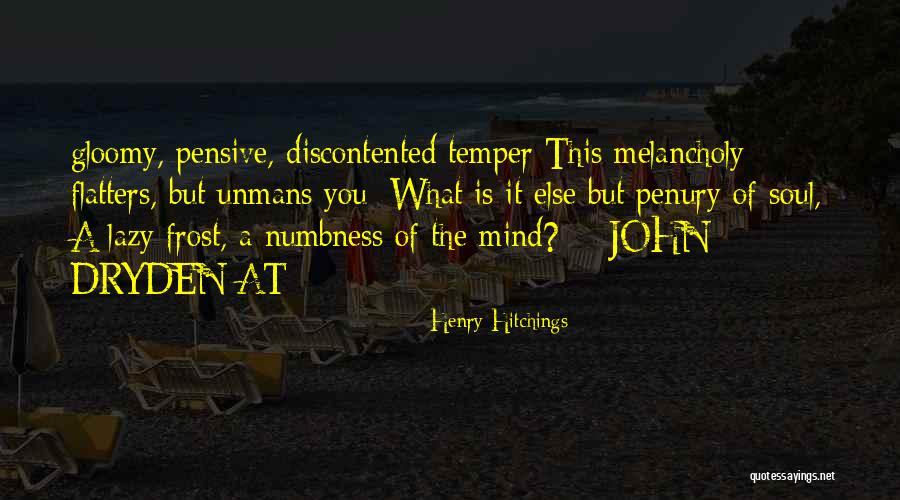 Discontented Quotes By Henry Hitchings Discontented Quotes By Henry Hitchings