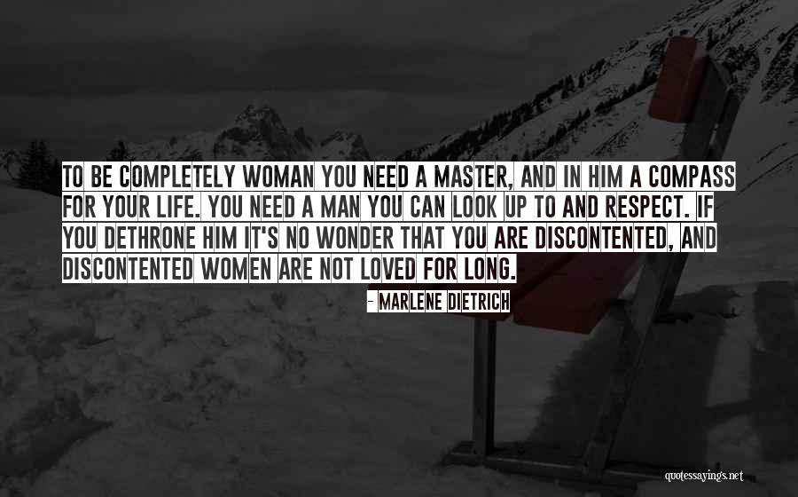 Discontented Quotes By Marlene Dietrich Discontented Quotes By Marlene Dietrich