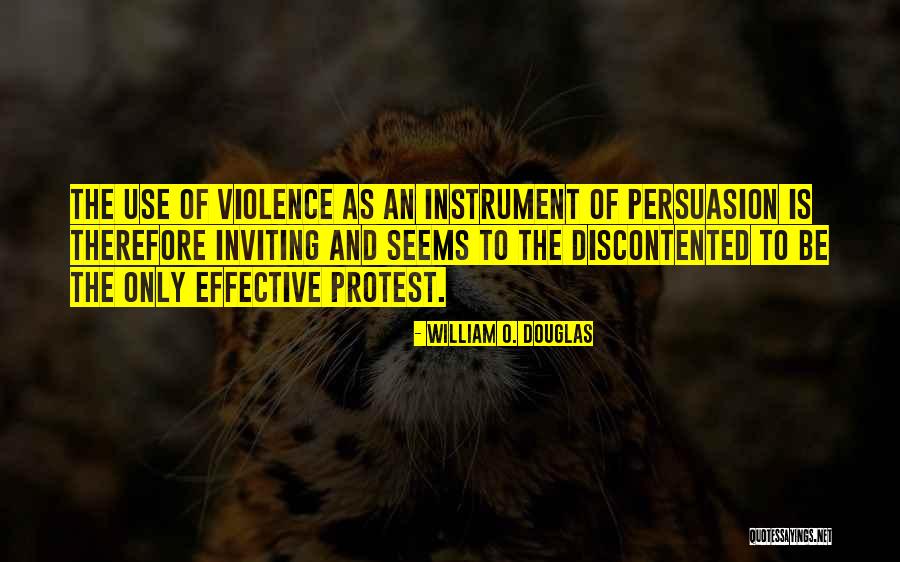 Discontented Quotes By William O. Douglas Discontented Quotes By William O. Douglas