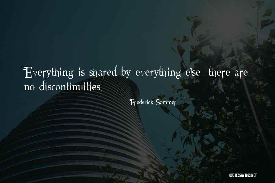 Discontinuity Quotes By Frederick Sommer Discontinuity Quotes By Frederick Sommer