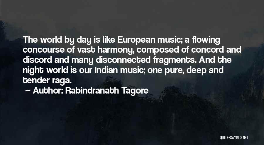 Discord Quotes By Rabindranath Tagore