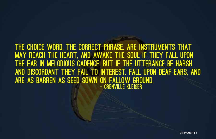 Discordant Quotes By Grenville Kleiser Discordant Quotes By Grenville Kleiser