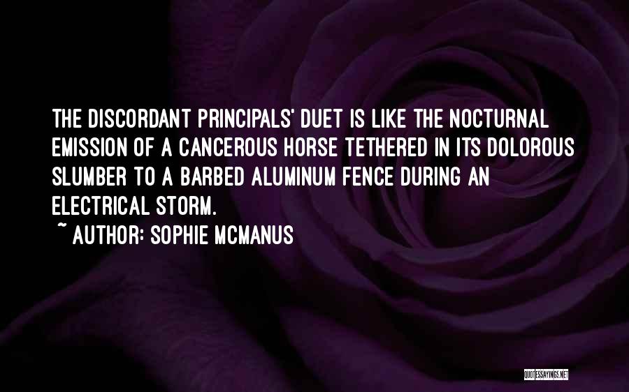 Discordant Quotes By Sophie McManus