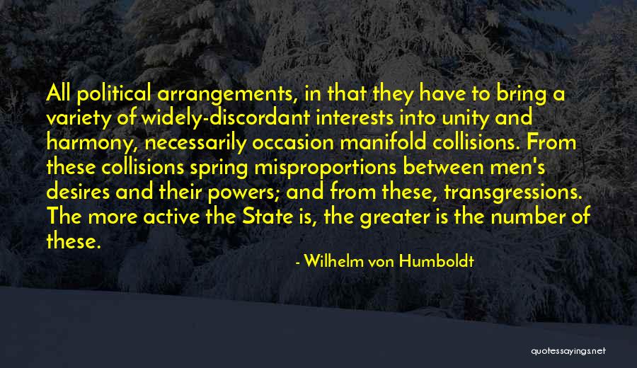 Discordant Quotes By Wilhelm Von Humboldt Discordant Quotes By Wilhelm Von Humboldt