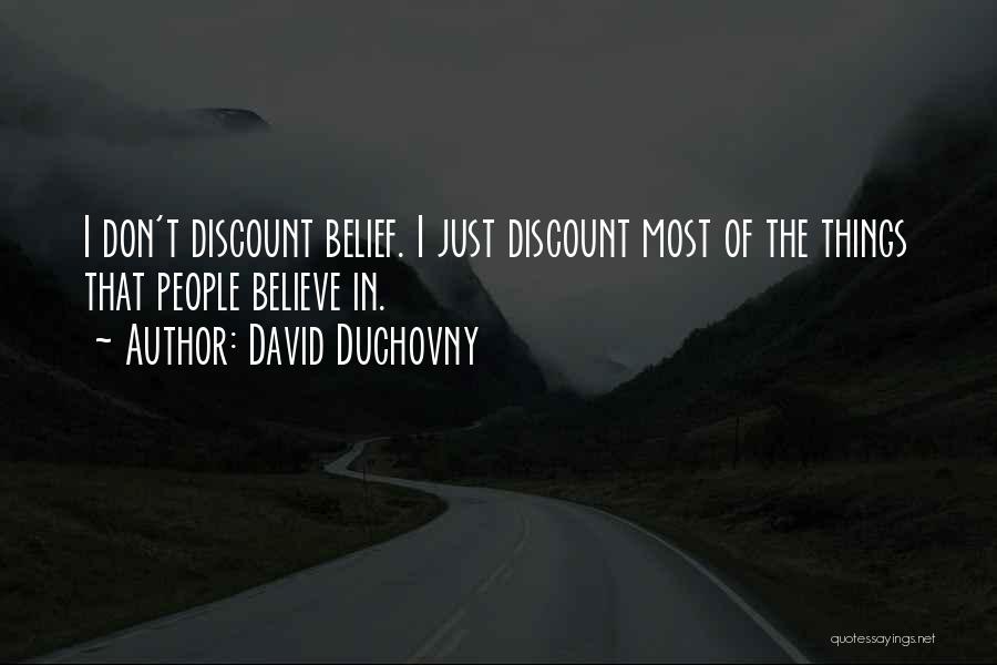 Discount Quotes By David Duchovny