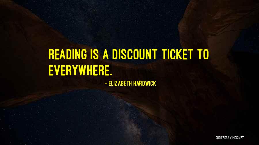 Discount Quotes By Elizabeth Hardwick