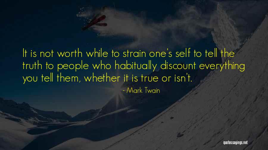 Discount Quotes By Mark Twain