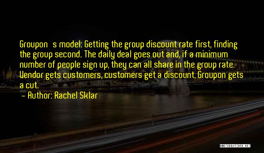 Discount Quotes By Rachel Sklar