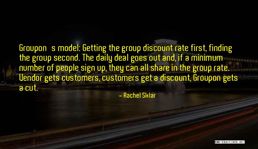 Discount Quotes By Rachel Sklar