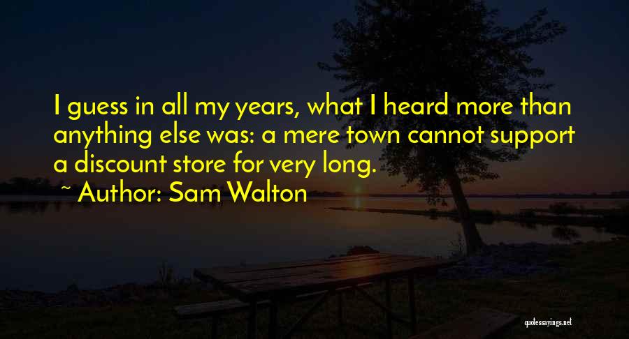 Discount Quotes By Sam Walton
