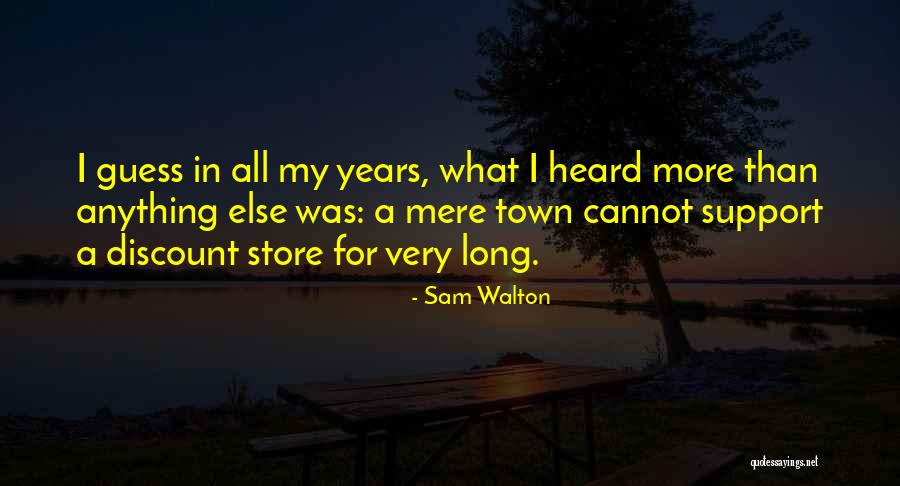 Discount Quotes By Sam Walton