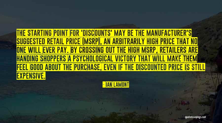 Discounts Quotes By Ian Lamont Discounts Quotes By Ian Lamont