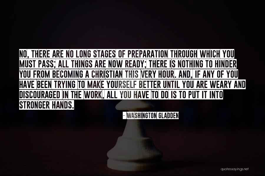 Discouraged Christian Quotes By Washington Gladden Discouraged Christian Quotes By Washington Gladden