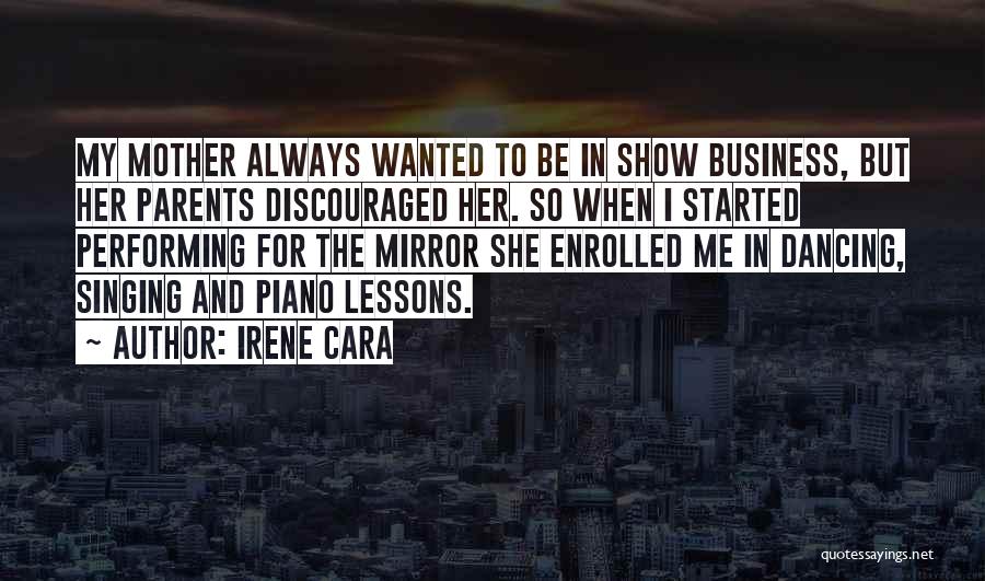 Discouraged Quotes By Irene Cara