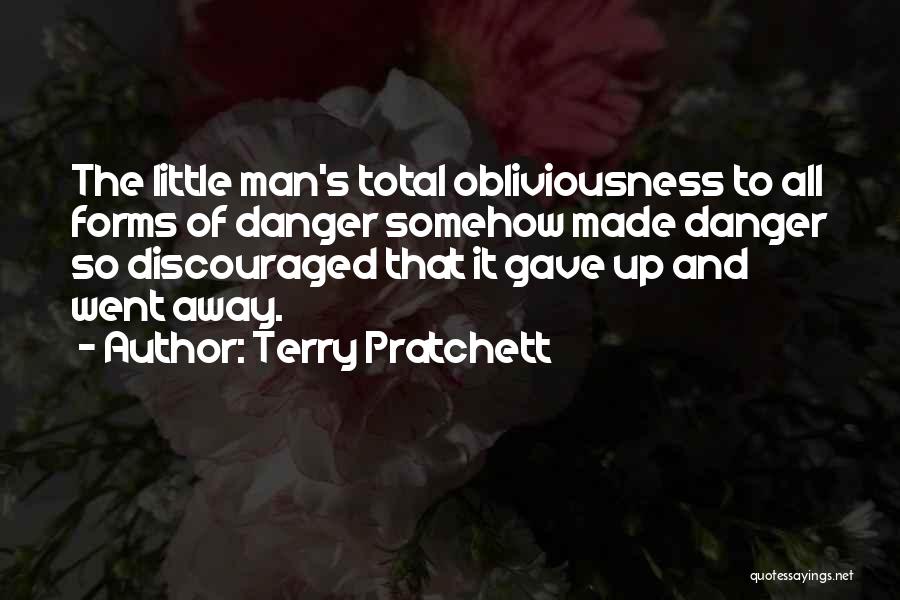 Discouraged Quotes By Terry Pratchett