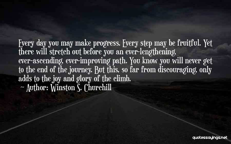 Discouraging Day Quotes By Winston S. Churchill