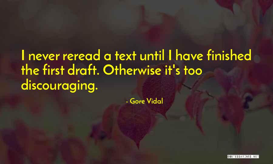 Discouraging Others Quotes By Gore Vidal Discouraging Others Quotes By Gore Vidal