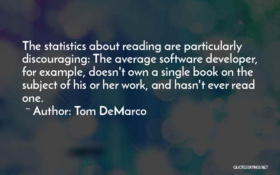 Discouraging Quotes By Tom DeMarco