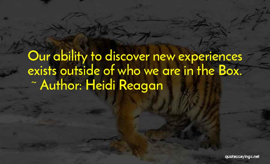 Discover Adventure Quotes By Heidi Reagan