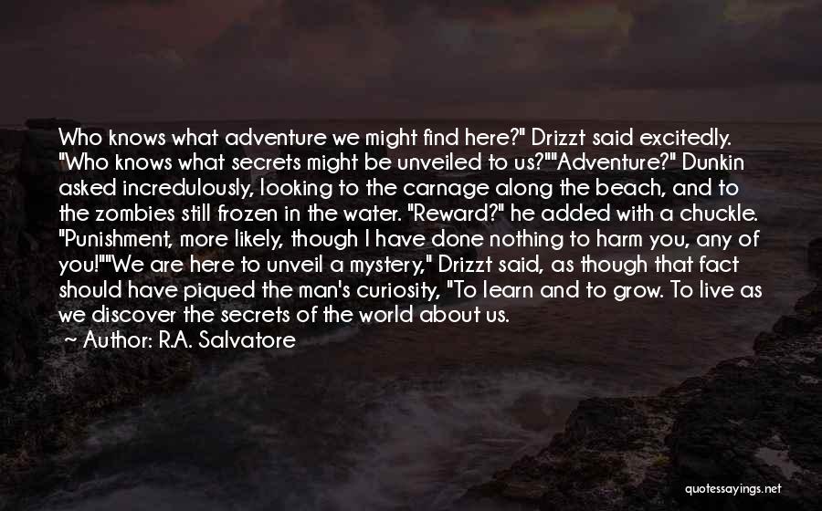 Discover Adventure Quotes By R.A. Salvatore