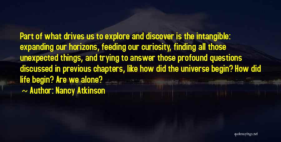 Discover And Explore Quotes By Nancy Atkinson