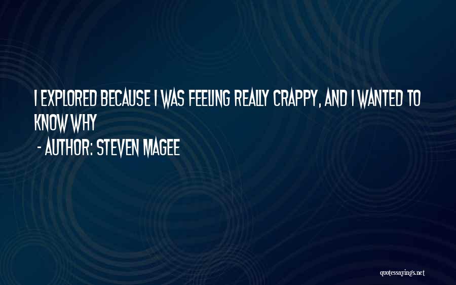 Discover And Explore Quotes By Steven Magee