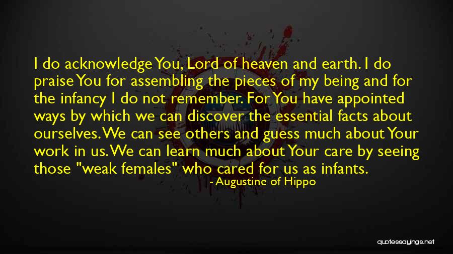 Discover And Learn Quotes By Augustine Of Hippo Discover And Learn Quotes By Augustine Of Hippo
